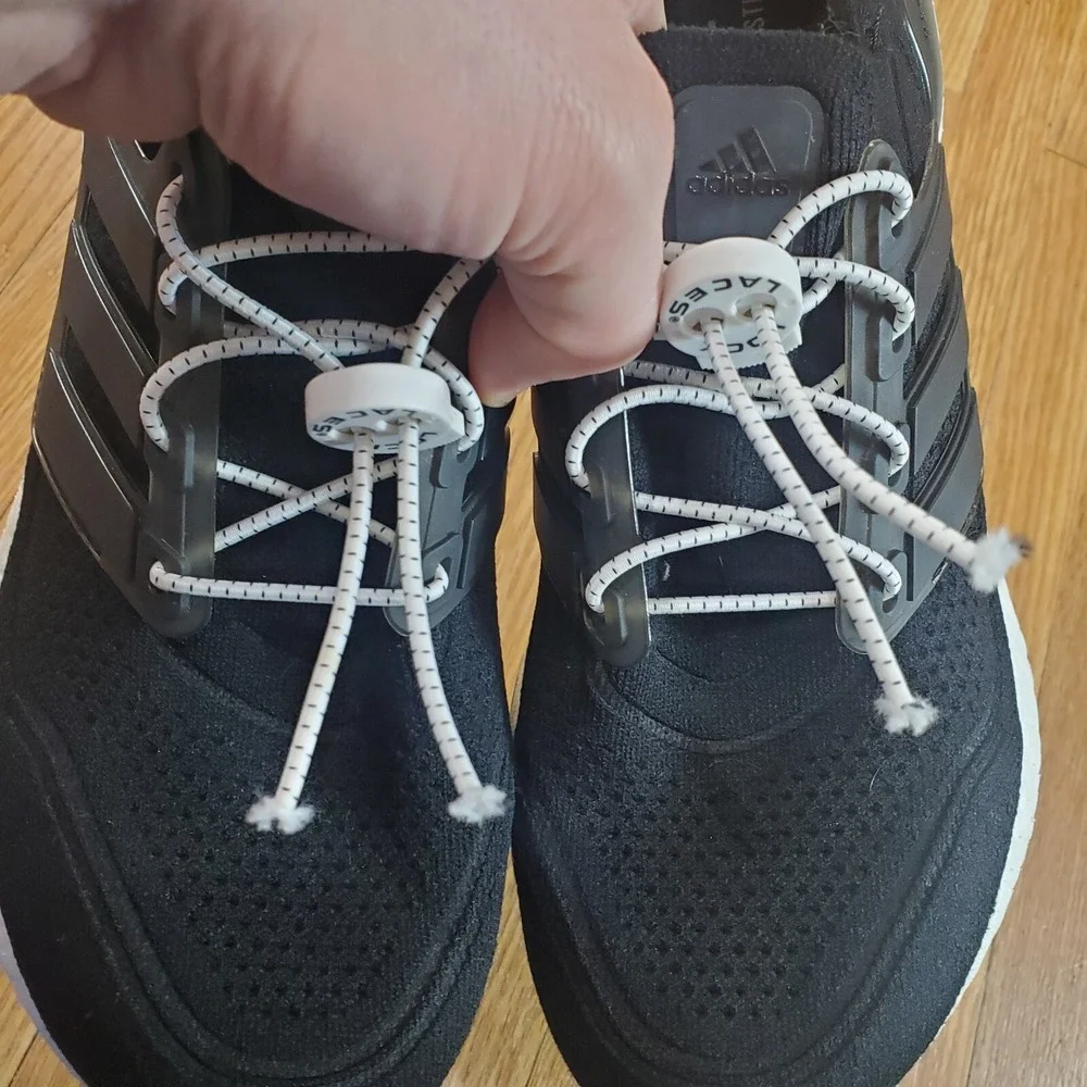 Adidas UltraBoost 21 Womens Shoes Sz 8 Black White Sneakers Running FY0402